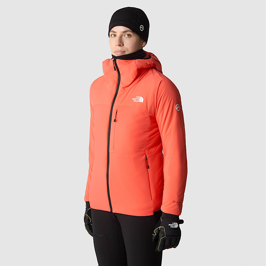 Women The North Face Summit Casaval Midlayer Hoodie Jackets Coral | NF0A53N3L