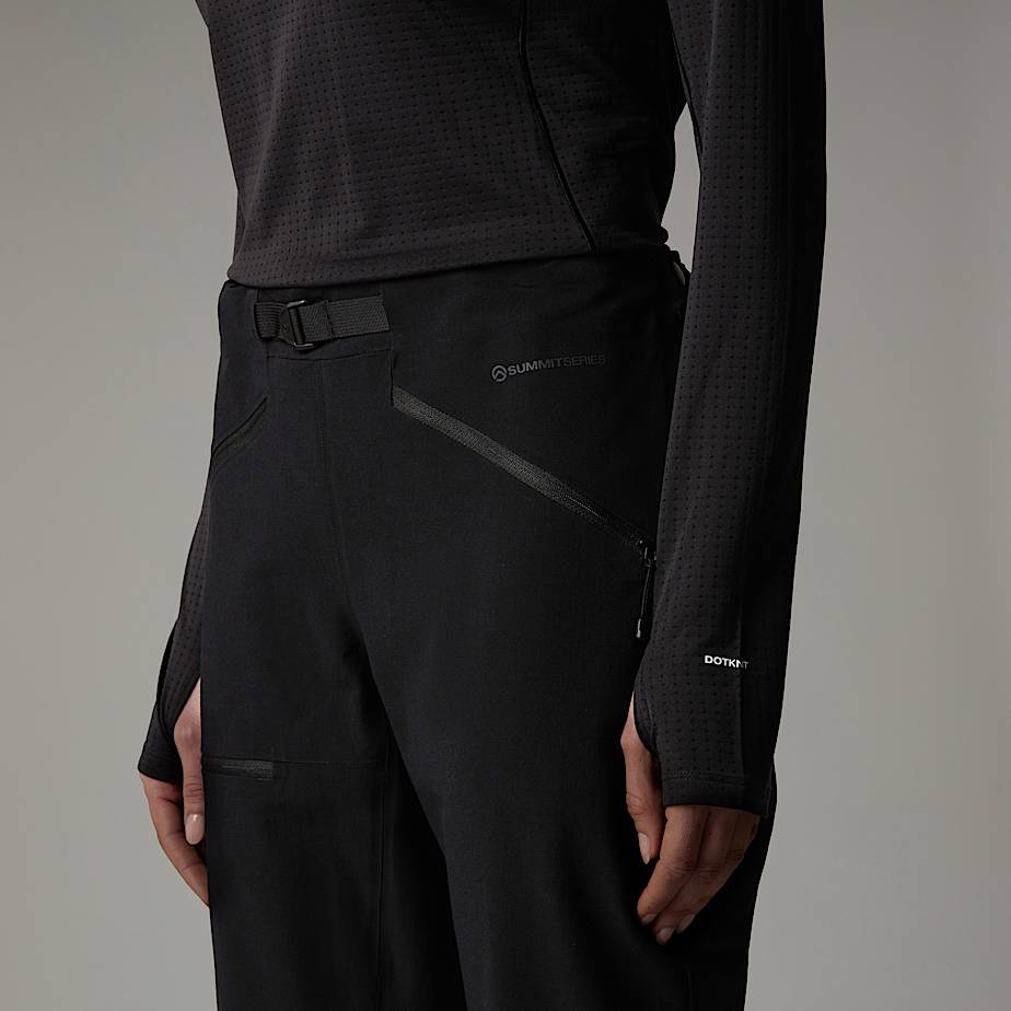Women The North Face Summit Chamlang Softshell Pants Black | NF0A11N2I