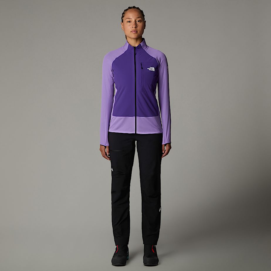 Women The North Face Summit FUTUREFLEECE™ Hybrid Jackets Purple | NF0A08I4J