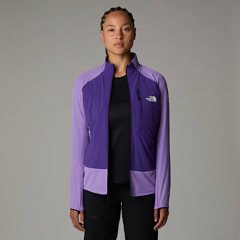 Women The North Face Summit FUTUREFLEECE™ Hybrid Jackets Purple | NF0A08I4J