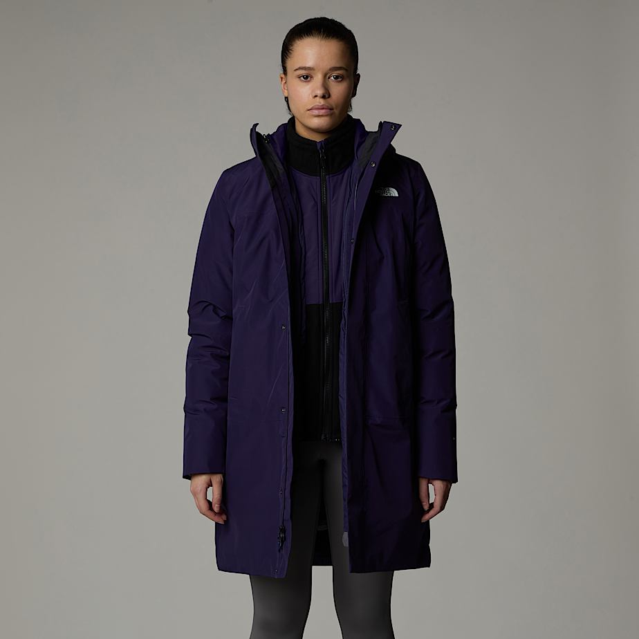 Women The North Face Suzanne Triclimate 3-in-1 2.0 Jackets Purple | NF0A35Y3W