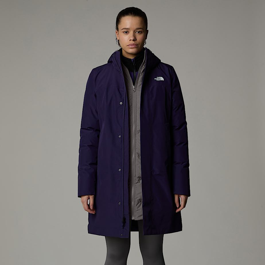 Women The North Face Suzanne Triclimate 3-in-1 2.0 Jackets Purple | NF0A35Y3W