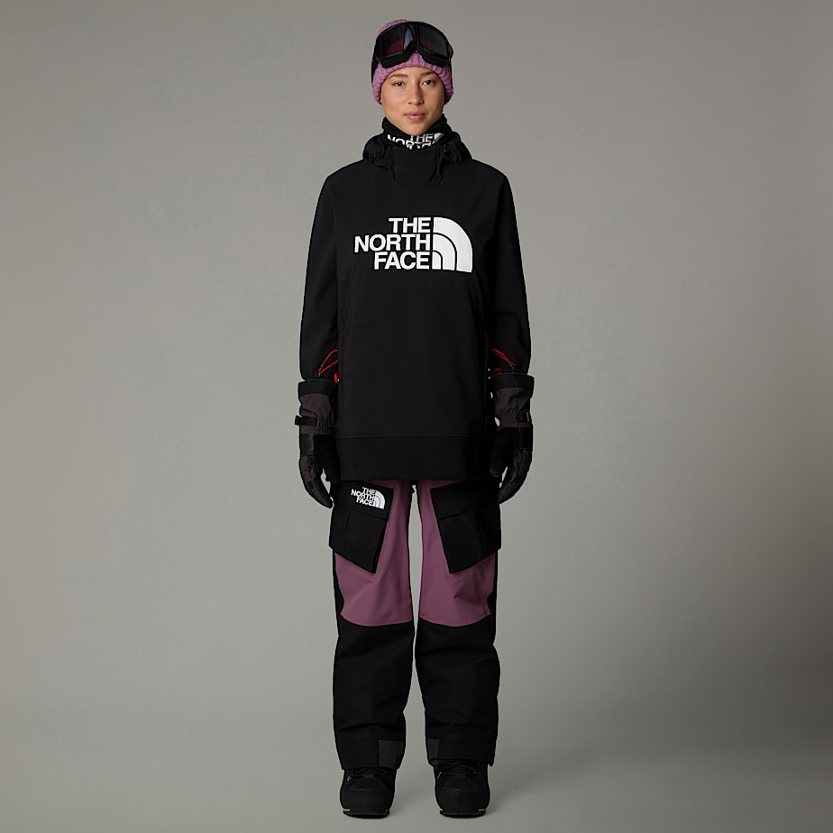 Women The North Face Tekno Hoodie Pullover Black | NF0A68S5X