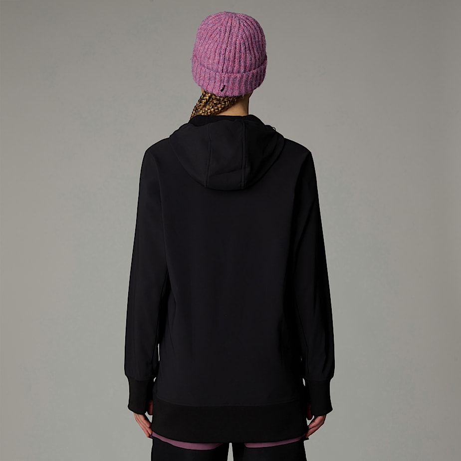 Women The North Face Tekno Hoodie Pullover Black | NF0A68S5X