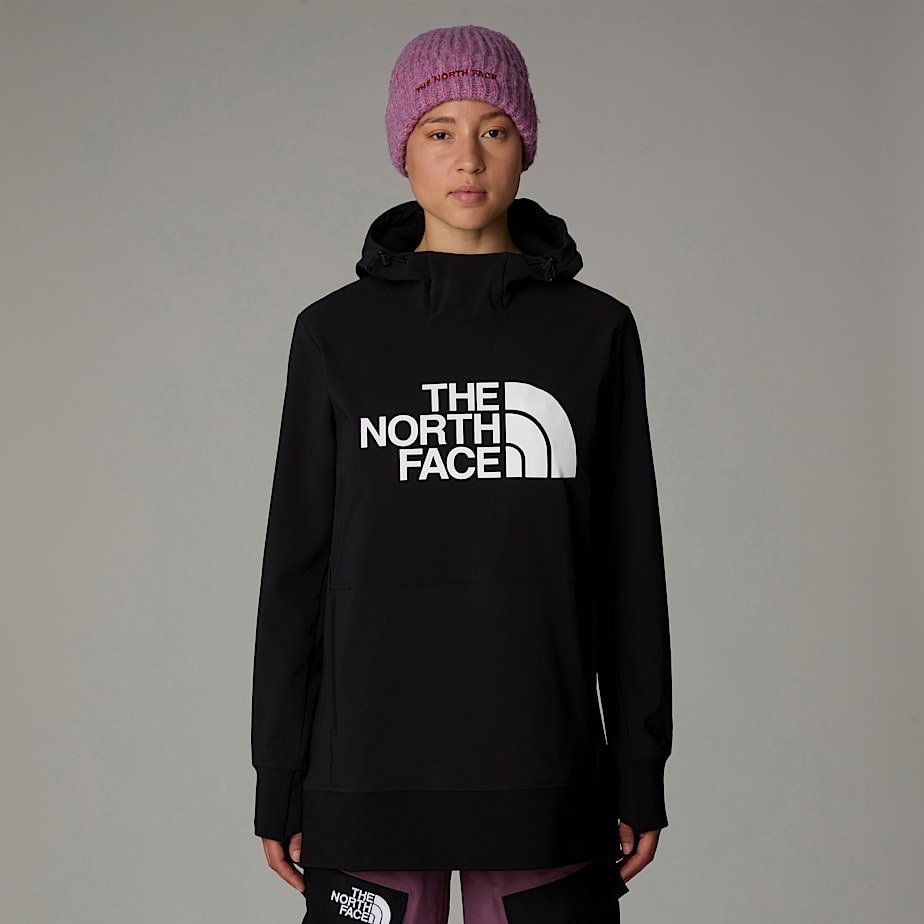 Women The North Face Tekno Hoodie Pullover Black | NF0A68S5X