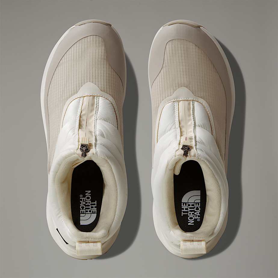 Women The North Face ThermoBall™ Progressive II Waterproof Zip-Up Winter Boots White | NF0A11V7K