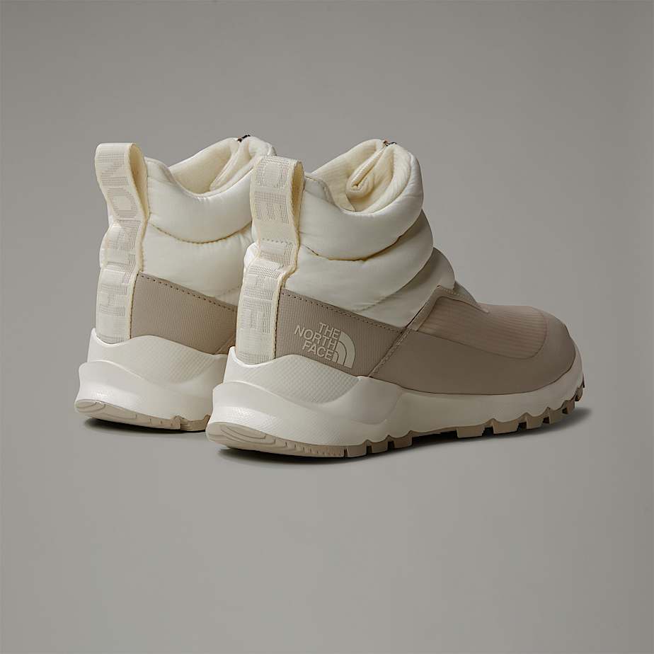 Women The North Face ThermoBall™ Progressive II Waterproof Zip-Up Winter Boots White | NF0A11V7K