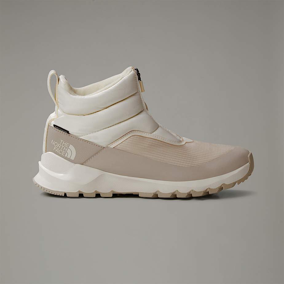 Women The North Face ThermoBall™ Progressive II Waterproof Zip-Up Winter Boots White | NF0A11V7K