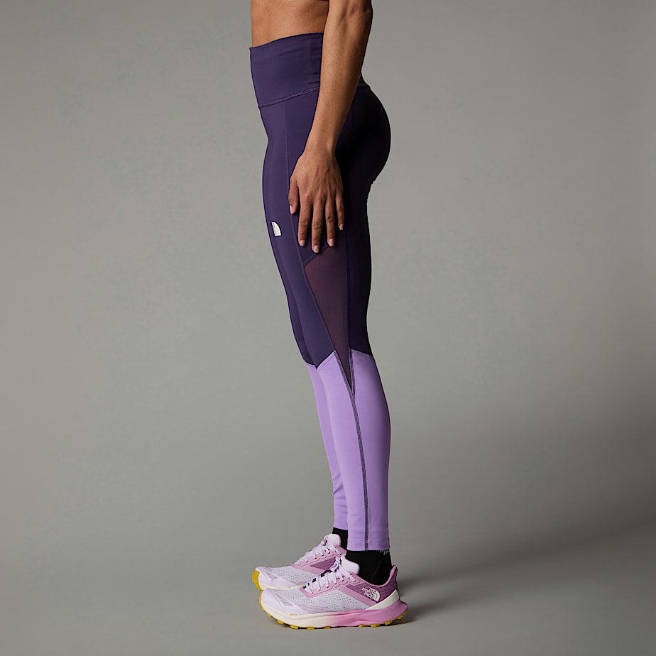 Women The North Face Trail Run Leggings Purple | NF0A48J3T
