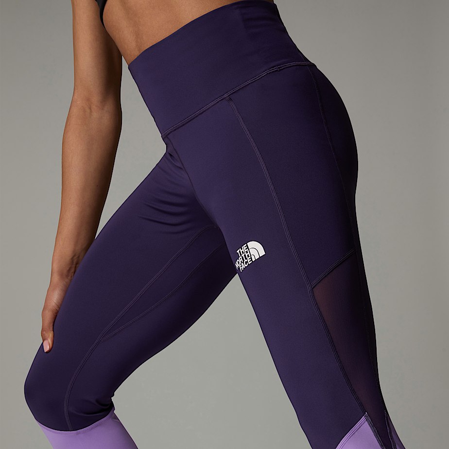 Women The North Face Trail Run Leggings Purple | NF0A48J3T