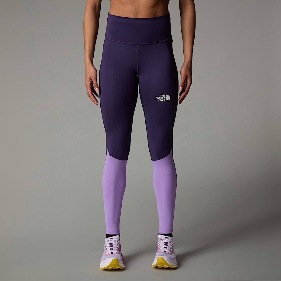 Women The North Face Trail Run Leggings Purple | NF0A48J3T