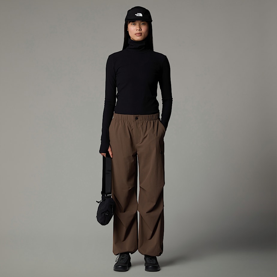 Women The North Face Turtleneck Long-Sleeve T Shirts Black | NF0A50X3I