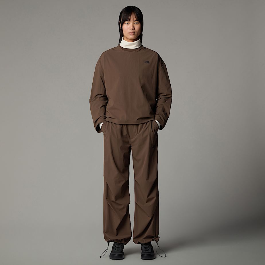 Women The North Face Woven Pants Brown | NF0A63G7S