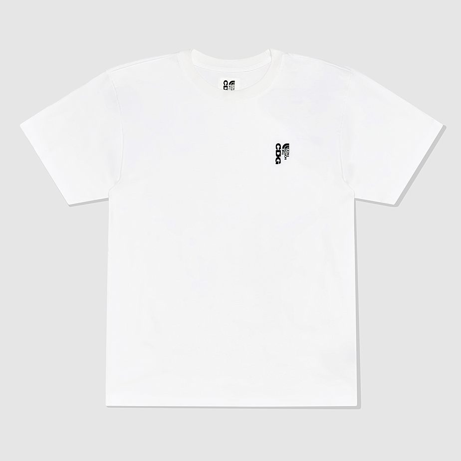 Women The North Face X CDG Icon T Shirts White | NF0A55M9V