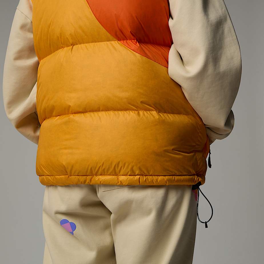 Women The North Face X Yinka Ilori Down Vest Orange | NF0A72O9D