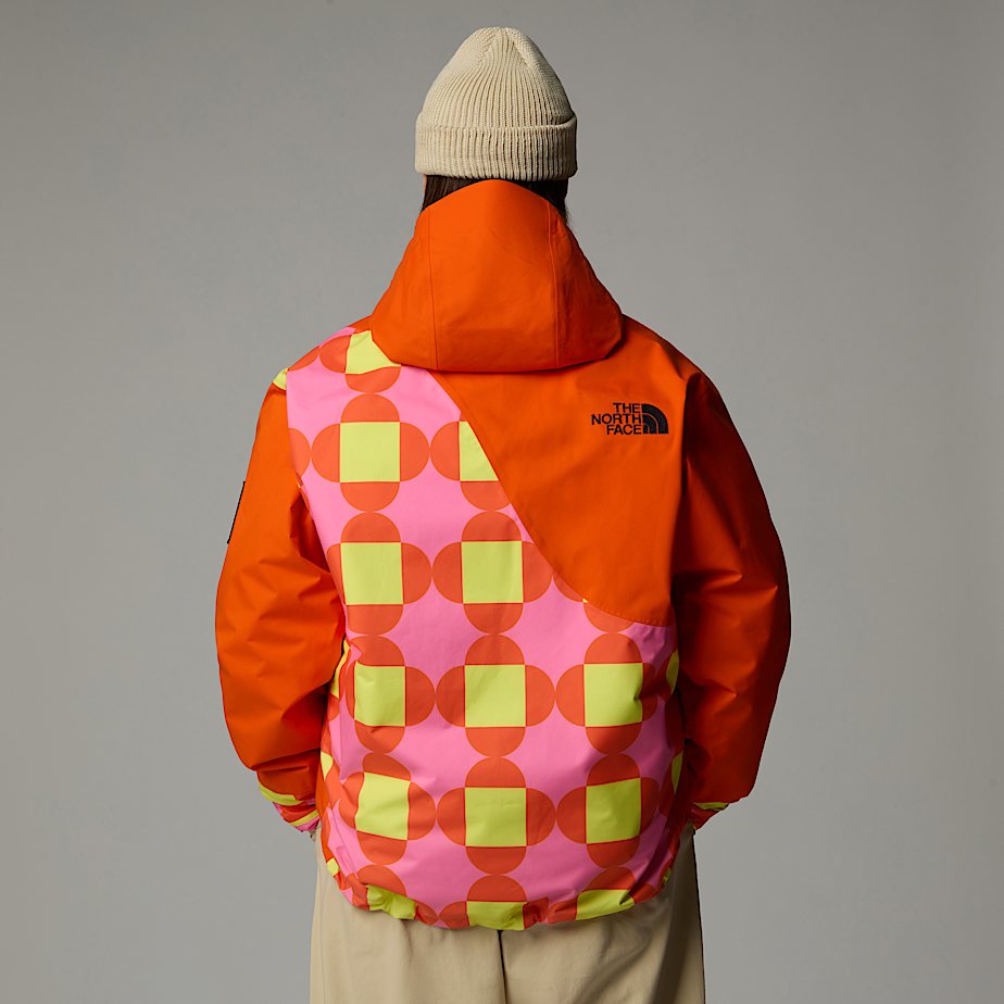 Women The North Face X Yinka Ilori Printed 2L Rain Shell Jackets Orange | NF0A96X3C