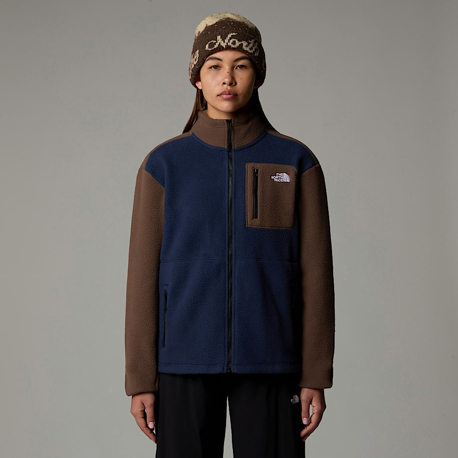Women The North Face Yumiori Full-Zip Fleece Jackets Navy | NF0A13P7C