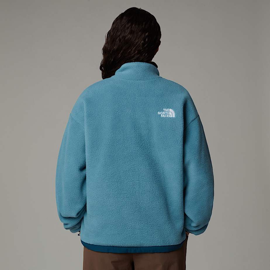 Women The North Face Yumiori Reversible Fleece Jackets Blue | NF0A40L6E