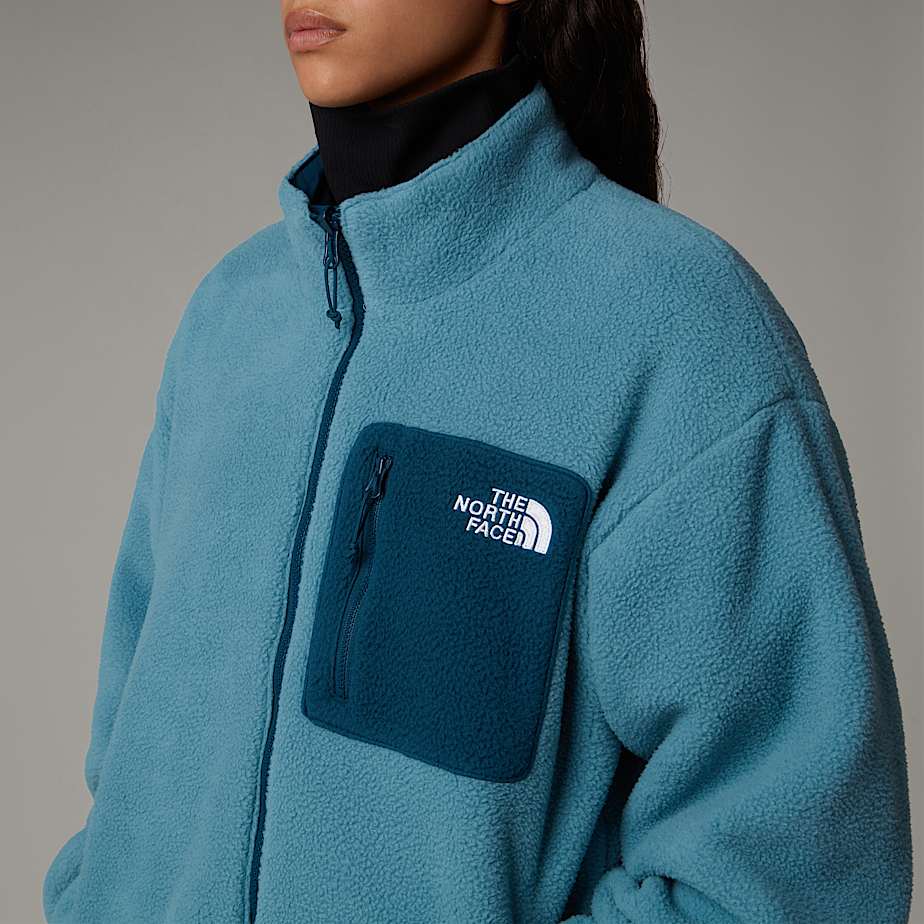 Women The North Face Yumiori Reversible Fleece Jackets Blue | NF0A40L6E