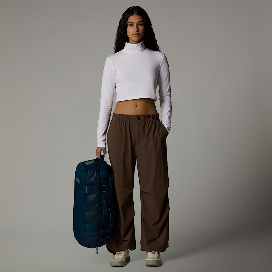 Women The North Face Zumu Long-Sleeve Slim T Shirts White | NF0A89H9R